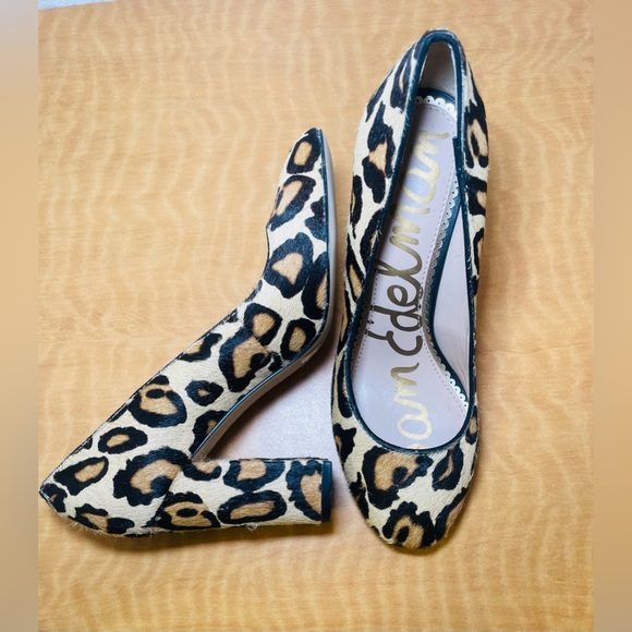 Sam Edelman Stillson pumps in a leopard print size 5.5 - Picture 8 of 14